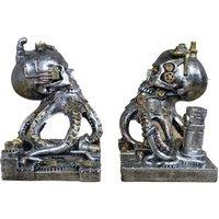 Gifts Direct 2 U Steampunk Octopus Book Ends Ornament