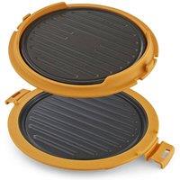 Morphy Richards Mico Microwave Round Grill in Orange | Size: Small