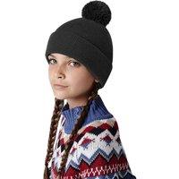 Beechfield Original Pom Pom Beanie in Navy