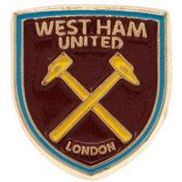 West Ham United FC Crest Badge in Dark Brown