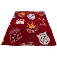 West Ham United FC Fleece Blanket in Maroon