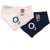England RFU Crest Bib Pack of 2 in White