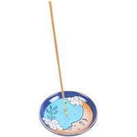 Something Different Celestial The Moon Incense Holder in Blue
