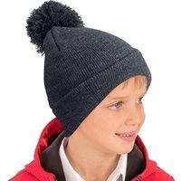 Result Winter Essentials Pom Pom Beanie in Grey