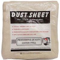 Universal Textiles Cotton Twill Dust Sheet 12 x 9'