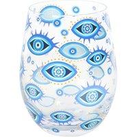 Something Different All Seeing Eye Printed Stemless Glass