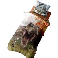 Jurassic World T-Rex Reversible Duvet Set | Size: Single