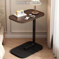 SPETLEK Side End Table Coffee Laptop Black Walnut | Size: 0.6m2