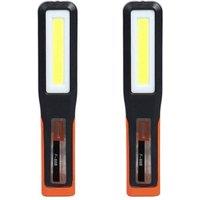 SPETLEK LED Cordless Magnetic Work Light USB 2x in Black