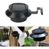EONLION 1PCS Solar Powered Gutter Lights in Black | Size: 100 cm