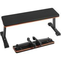 SPETLEK Flat Weight Bench Foldable Strength Training in Black | Size: 0-12 m