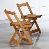 Seconique Santos Folding Chair (Box of 2) Natural Wax