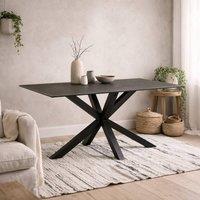 Wyld Haus Perth 135cm Black Ceramic Dining Table 4 Seater