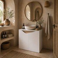 Wyld Haus Lahane Under Sink Bathroom Storage Cabinet White