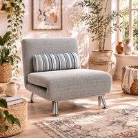 Wyld Haus Coyo Kere Single Futon Chair Bed Light Grey