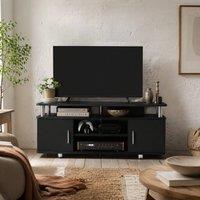 Wyld Haus Zisaba Mika 120cm Black TV Unit for up to 55 inch Screens