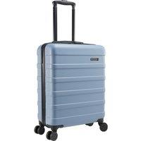 Cabin Max Anode 40L Cabin Suitcase 55x40x20cm Integrated Combination Lock in Pale Blue | Size: 55 x 40 x 20 cm