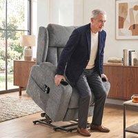 HOMCOM Power Recliner Chair w/ Massage & Heat, Electric Lift Chair, Grey