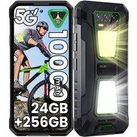 OUKITEL WP58 PRO Rugged Smartphone 5G, 24GB+256GB/1TB, 10000mAh, NFC in Green