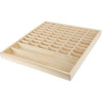 EONLION Wall Mounted Toy Car Shelf Car Model in Natural | Size: 100 cm
