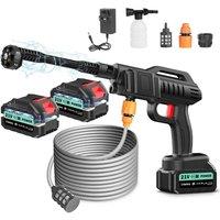 SPETLEK 3000W Cordless Pressure Washer +2 Batteries in Black | Size: 100g