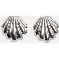 Public Desire Women's Shell Detail Earrings Silver