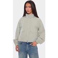 EGO Women's Hooded Long Sleeve Hooded Jacket in Pale Green | Size: 6