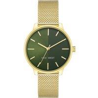 Nine West Women's NW-2668GNGB 35mm Quartz Watch in Gold
