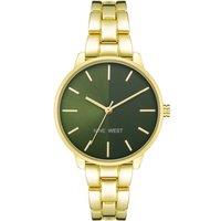 Nine West Women's NW-2682GNGB 34mm Quartz Watch in Gold