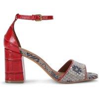 Kurt Geiger London Women's 'Square Block Heel' Heels in Blue | Size: 4