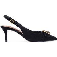 Kurt Geiger London Women's 'Kgl Mayfair Sling Sm Egl' Suede Heels in Black | Size: 8