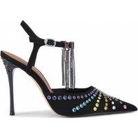 Kurt Geiger London Women's 'Kurt Crystal Point' Suede Heels in Black | Size: 6