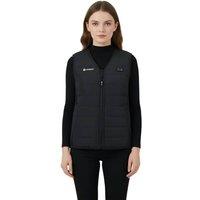 Anniou Women's Women's V-Neck Heated Gilet in Black | Size: XL
