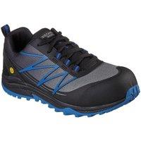 Skechers Men's Puxal Safety Trainers in Black | Size: 6