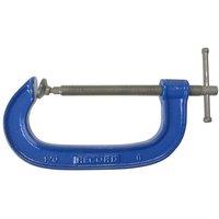 Irwin Record 120 Heavy-Duty G Clamp 150Mm (6In) in Blue