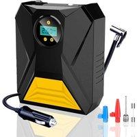 SPETLEK 12V Electric Car Tyre Inflator 150PSI Portable Air Compressor in Black | Size: 10000mm x 520mm