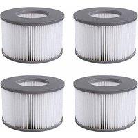 EONLION 4x Hot Tub Filter Cartridge Replacement Fits in Grey | Size: 100 cm
