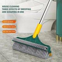 EONLION 3IN1 Floor Brush Scrub Rotatable Cleaning Tool in Green | Size: 100 cm