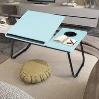 Kelvenix Folding Laptop Table blue | Size: 0.6m2