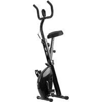 SPETLEK Upright Foldable Exercise Bike Adjustable Height in Black | Size: 0-12 m