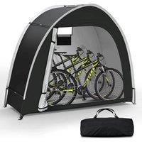 SPETLEK Bike Tent Large Waterproof Bicycle Rain Cover in Black | Size: 0-12 m