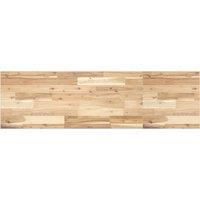 Berkfield Home Bathroom Vanity Top Untreated 120x40x2 cm Solid Wood Acacia in Brown | Size: 120 x 40 x 2 cm