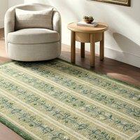Livabliss Fairfax-Hand Tufted Green Beige Blue Yellow Wool Global Rug | Size: 200 cm x 275 cm