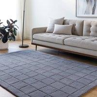 Livabliss Brook-Hand Tufted Green Red Grey Wool Modern Living Bedroom Rug | Size: 150 cm x 230 cm
