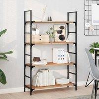 Berkfield Home Floating Shelves 2 pcs 80x30x2 cm Oil Finished Solid Wood Acacia in Brown | Size: 80 x 30 x 2 cm