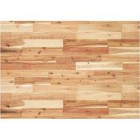 Berkfield Home Desk Top Oil Finished 100x70x4 cm Solid Wood Acacia in Brown | Size: 100 x 70 x 4 cm