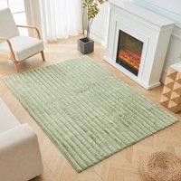 GAVENO CAVAILIA Shum Faux Fur Rug in Light Green | Size: 120 cm x 170 cm