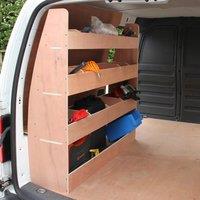 Monstershop Monster Racking Caddy Transporter Van Rack in Terracotta