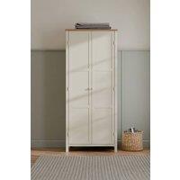 Julian Bowen Coxmoor 2 Door Wardrobe with Shelf in Ivory
