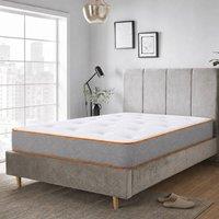 eXtreme Comfort Ltd ComfortCore 1000 Tufted Pocket Mattress 9 for Single Double King Bed in White | Size: Small Single